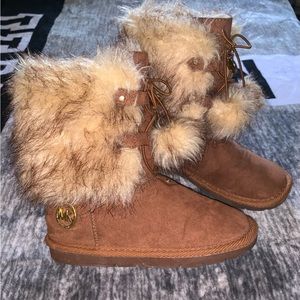 Girl’s MK Fur Boots